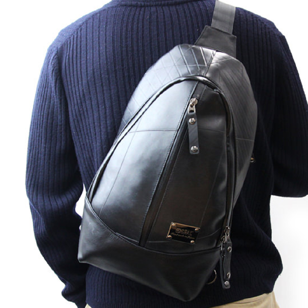 デザイナーズボディバッグ-ブラウン-1064【アウトレット製品】