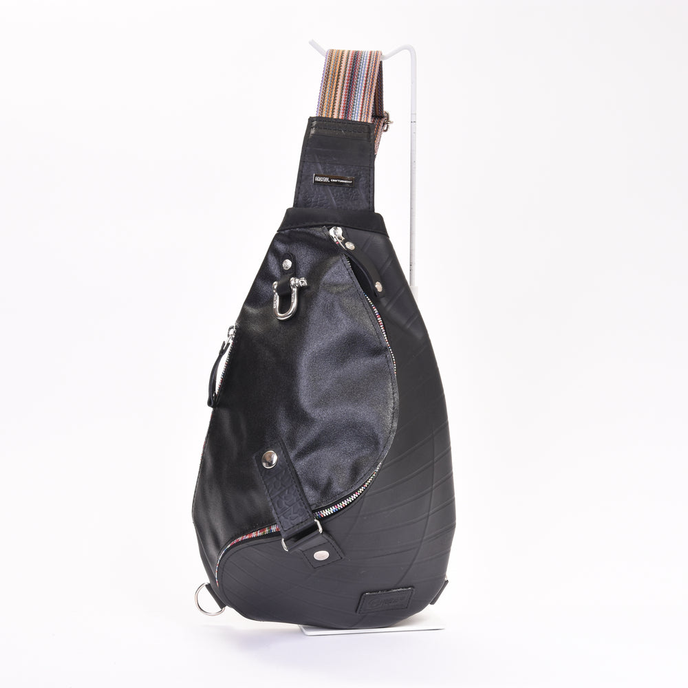 森野帆布コラボ／ワンショルダーバッグspiral マルチカラー※限定カラー