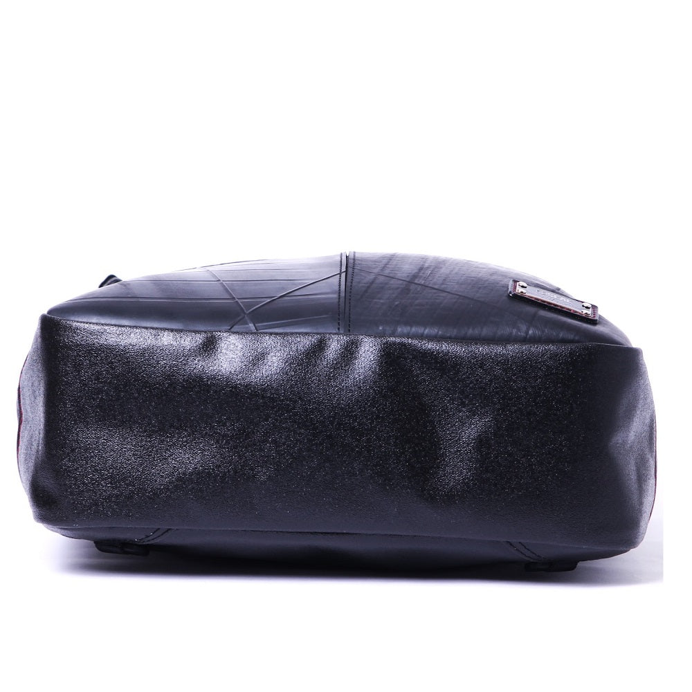 【予約販売】森野帆布コラボ/2WAYビジネスリュック ブラック×レッド【表参道限定モデル】
