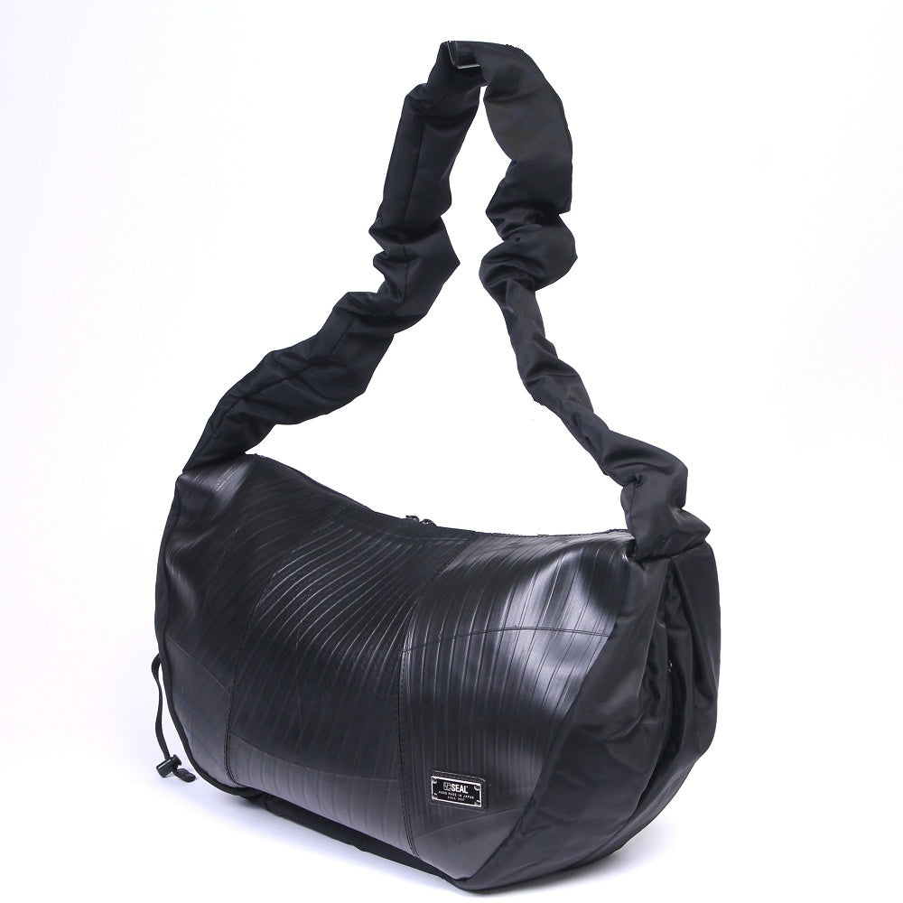 シャーリングショルダーバッグ -ブラック-1156【アウトレット製品】