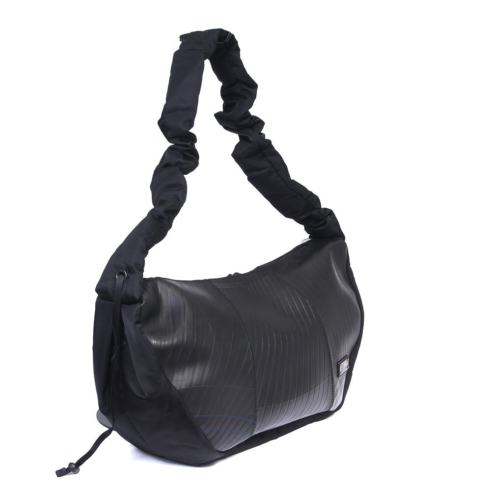 シャーリングショルダーバッグ -ブラック-1156【アウトレット製品】