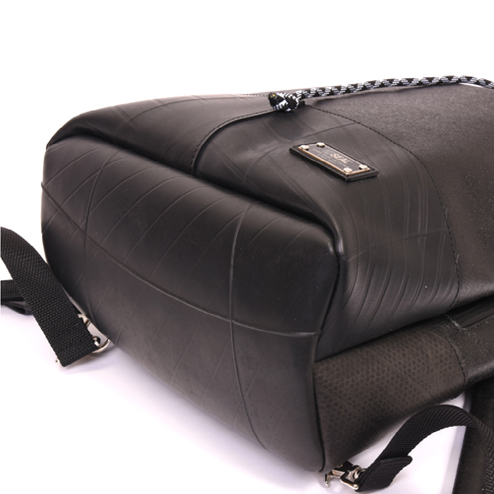 森野帆布コラボ/クロスボディリュックバッグ-ブラック-1189【アウトレット製品】