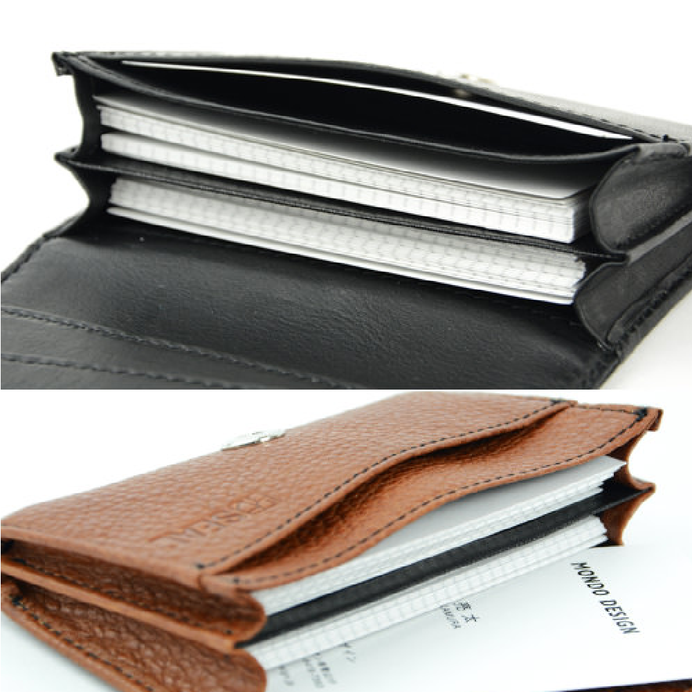 ビジネスカードケース-ブラック-1083【アウトレット製品】