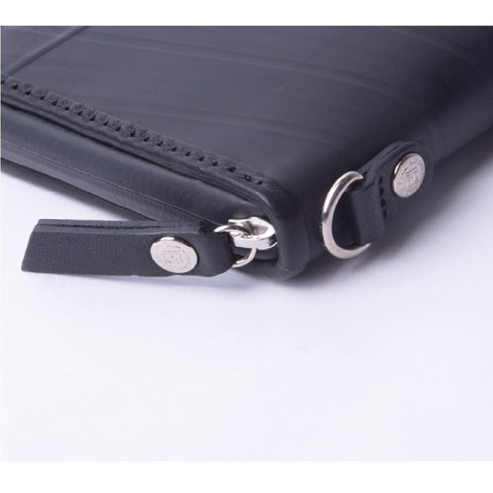 ロングウォレットwaterproof-ブラック-1140【アウトレット製品】