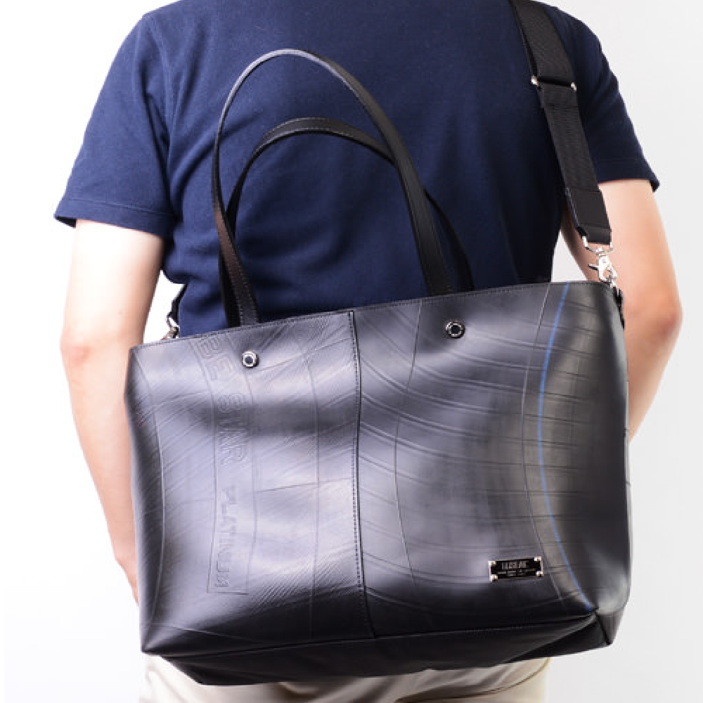 トートバッグWEAR-ブラック-1160【アウトレット製品】