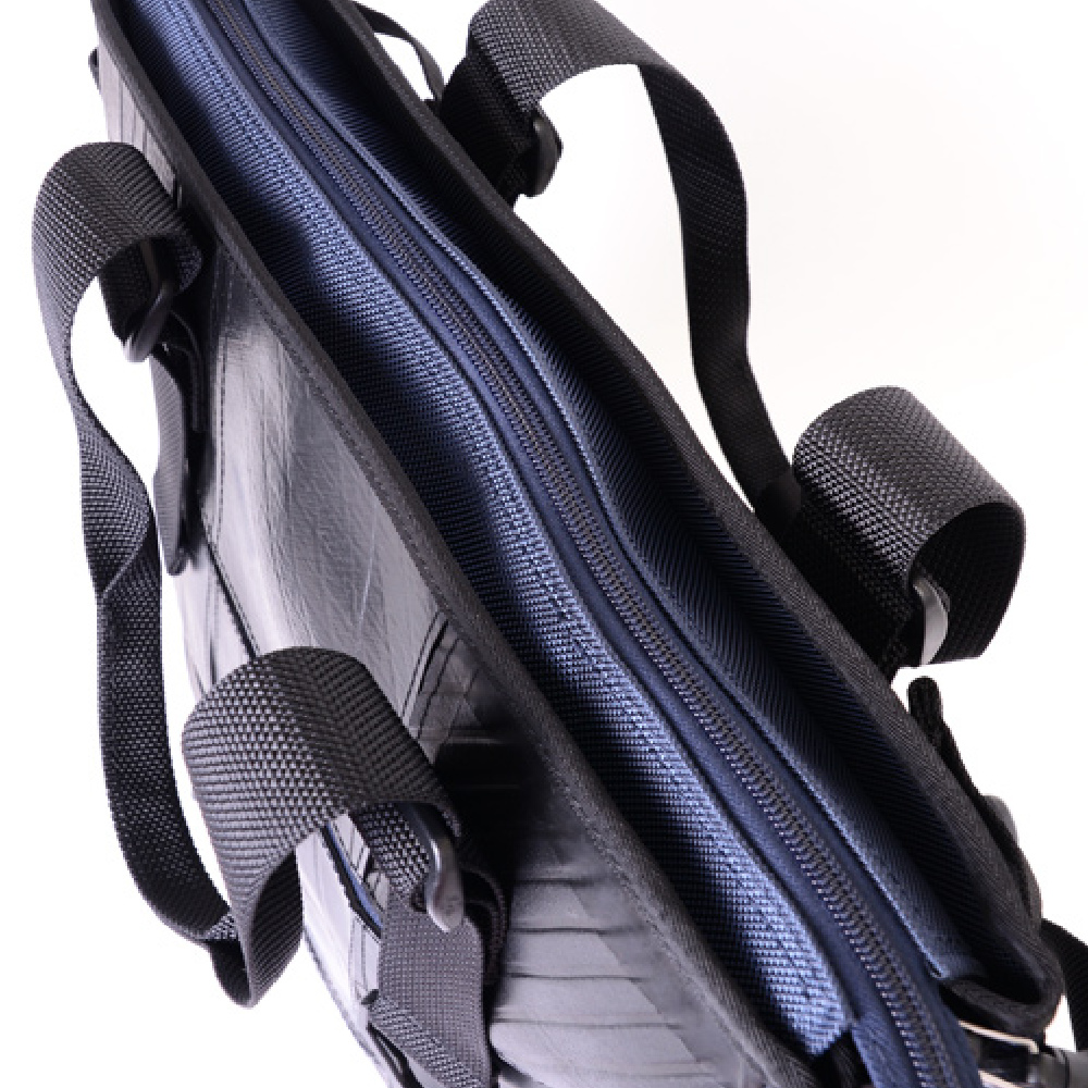 モザイクトートバッグ-ネイビー-1179【アウトレット製品】