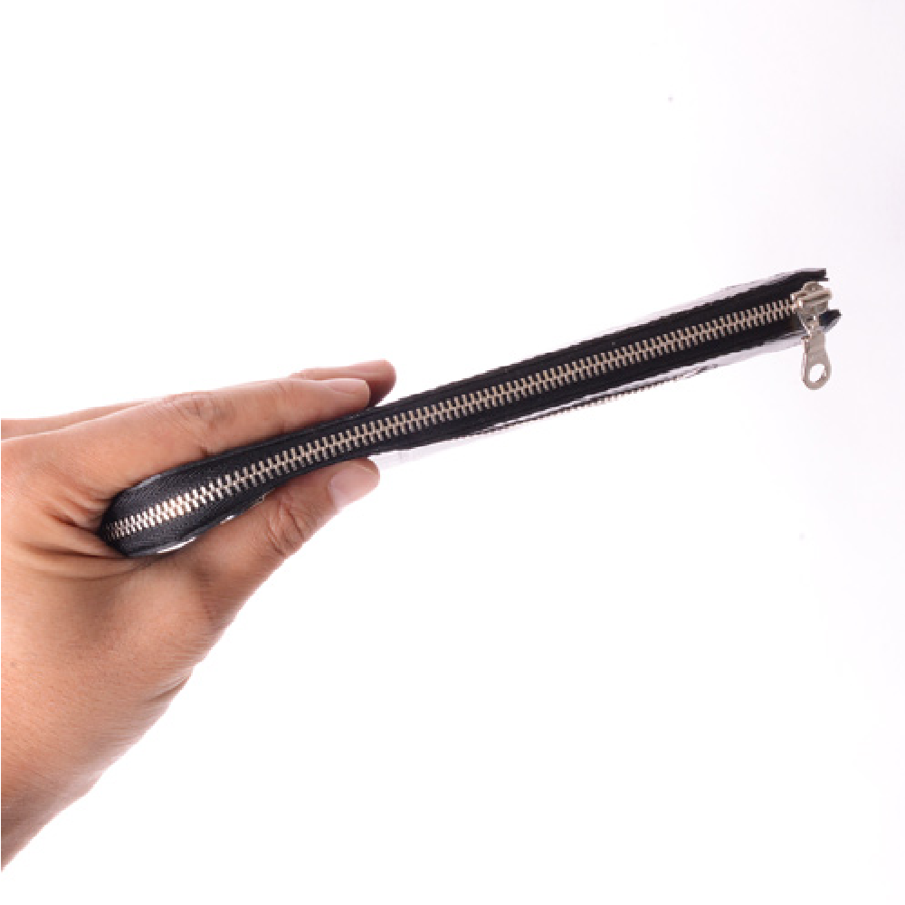 L字ファスナーロングウォレット-ブラック-2079【アウトレット製品】