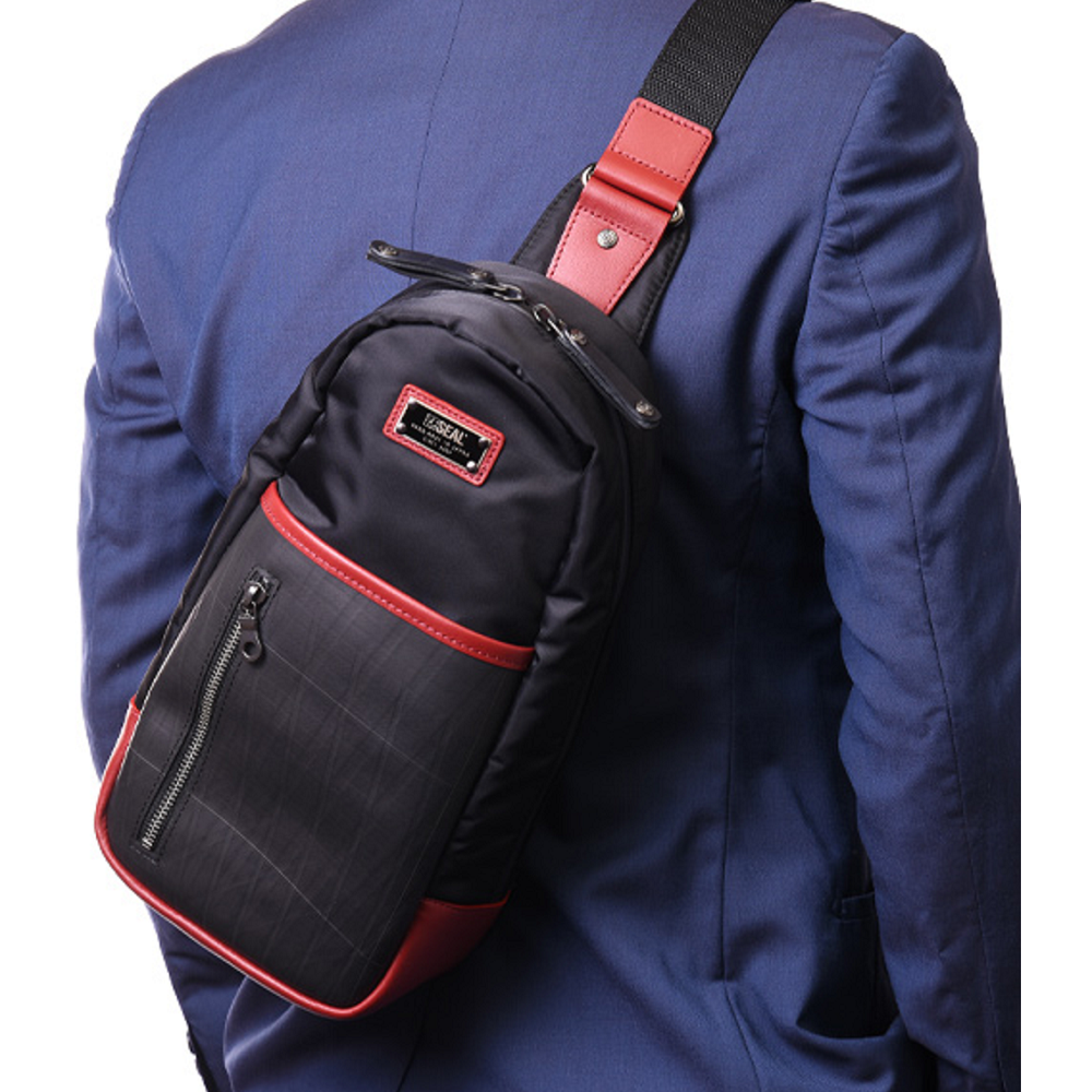 藤倉航装コラボ/ボディバッグ-ネイビー-2075【アウトレット製品】