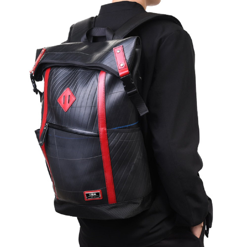 デザイナーズバックパック-レッド-2148【アウトレット製品】