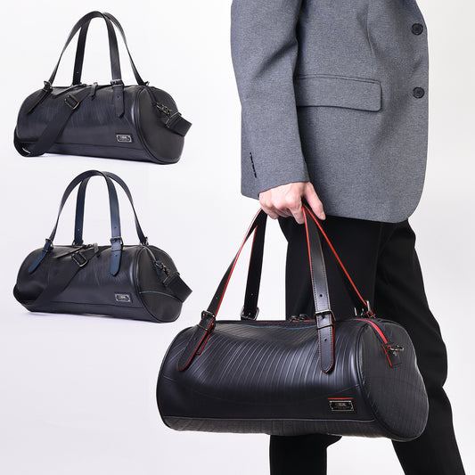 初回数量限定/復刻盤/ボストンバッグ【表参道限定アイテム】ネイビー×カーキ残りわずか！