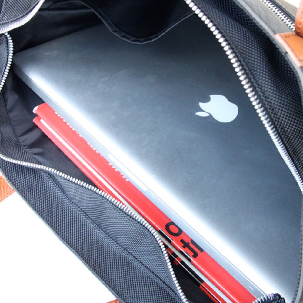 デザイナーズビジネスバッグｰプレミアムブラック-2096【アウトレット製品】