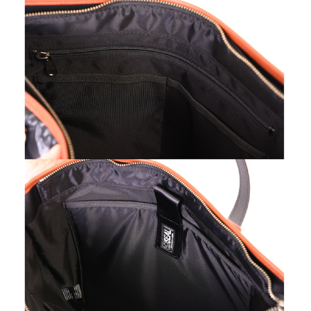 藤倉航装コラボ／縦長キルティングトートバッグ AIR MODEL -ブラック-1142【アウトレット製品】