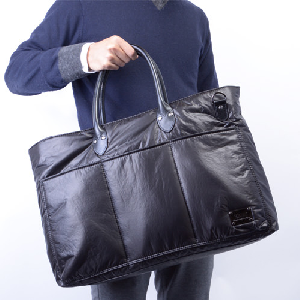 藤倉航装コラボ／トートバッグ AIR MODEL-ブラック-2101【アウトレット製品】