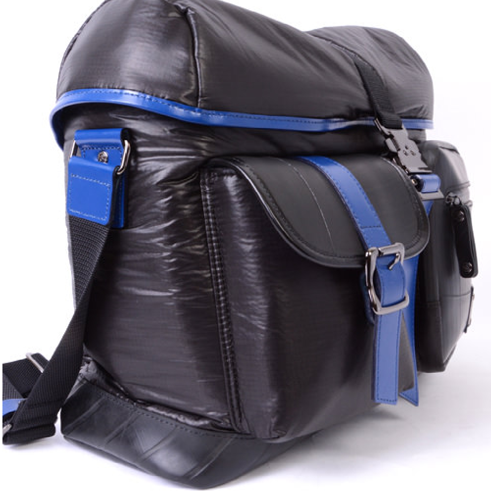 藤倉航装コラボ／メッセンジャーバッグ AIR MODEL-ブルー-2100【アウトレット製品】