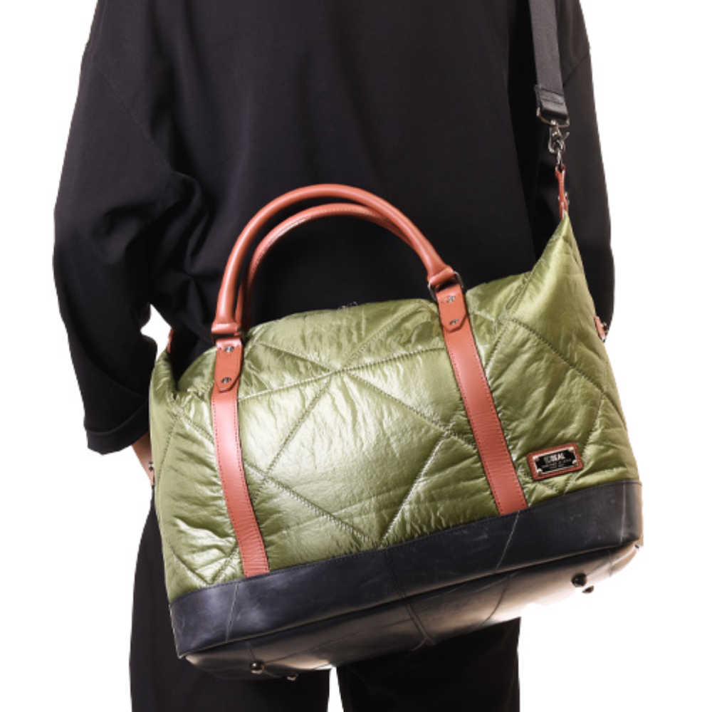 藤倉航装コラボ／ボストンバッグ AIR MODEL-ミリタリー-2102【アウトレット製品】