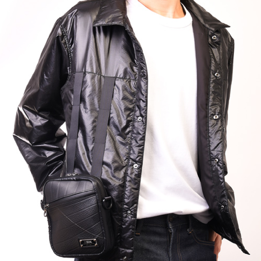 藤倉航装コラボ／ジャケット AIR MODEL（Lサイズ）-ブラック-1198【アウトレット製品】