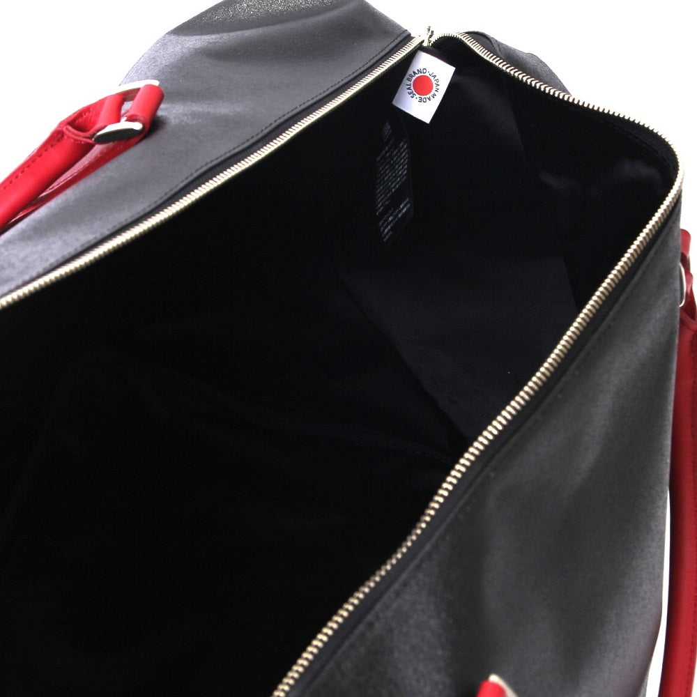 森野帆布コラボ／トラベルボストンバッグ Lサイズ-ブラック-2062【アウトレット製品】