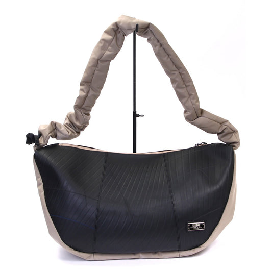 シャーリングショルダーバッグ-ラテ-1173【アウトレット製品】