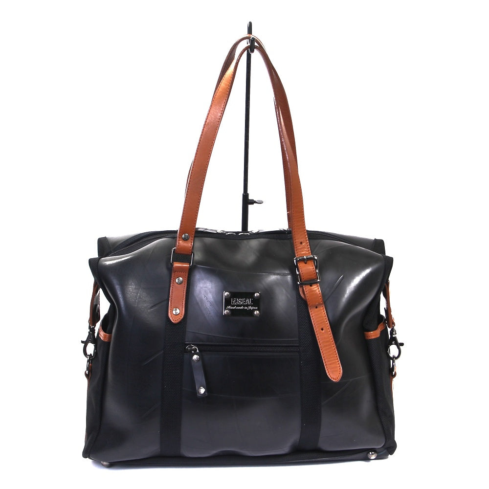 ボストントートバッグ-ブラウン-1175【アウトレット製品】