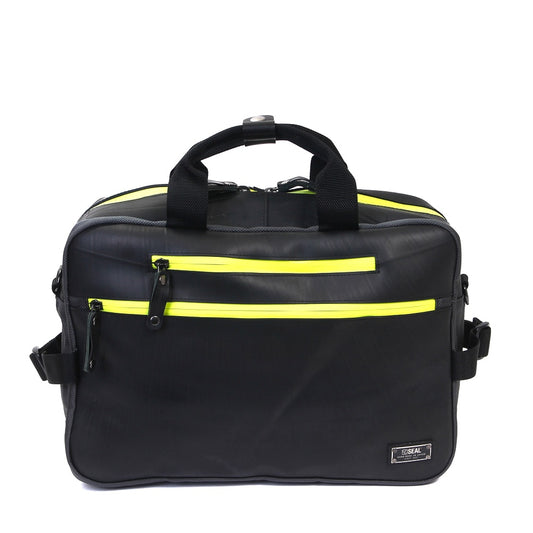 スリングビジネスバッグ-グリーンイエロー-1176【アウトレット製品】