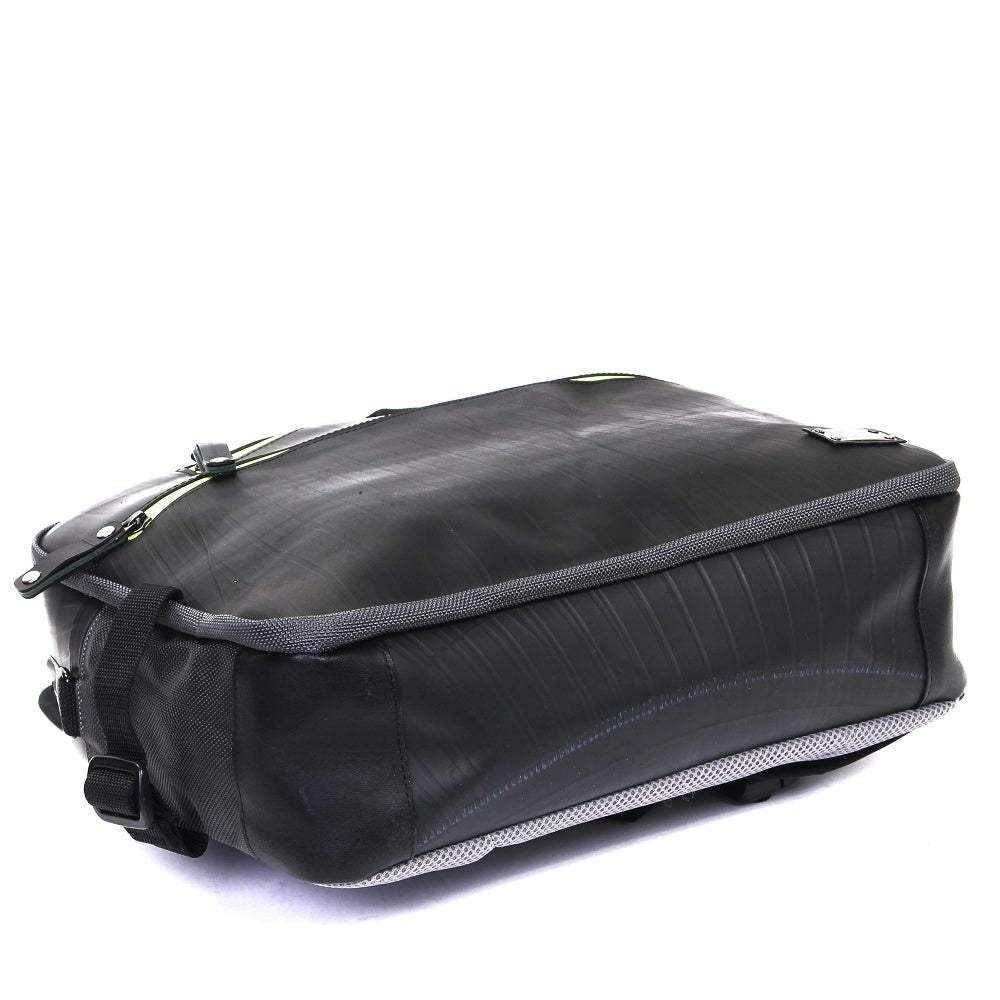 スリングビジネスバッグ-グリーンイエロー-1176【アウトレット製品】