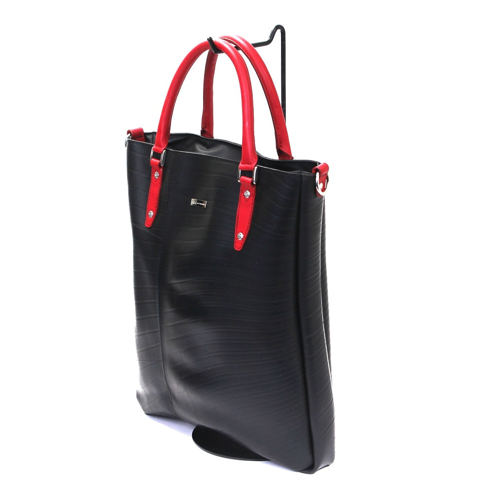 バーティカルトートバッグ-レッド-1177【アウトレット製品】