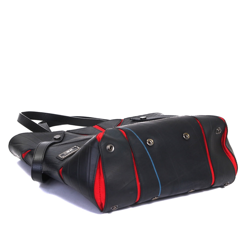 アッセンブルバッグ-ブラック×レッド-1182【アウトレット製品】