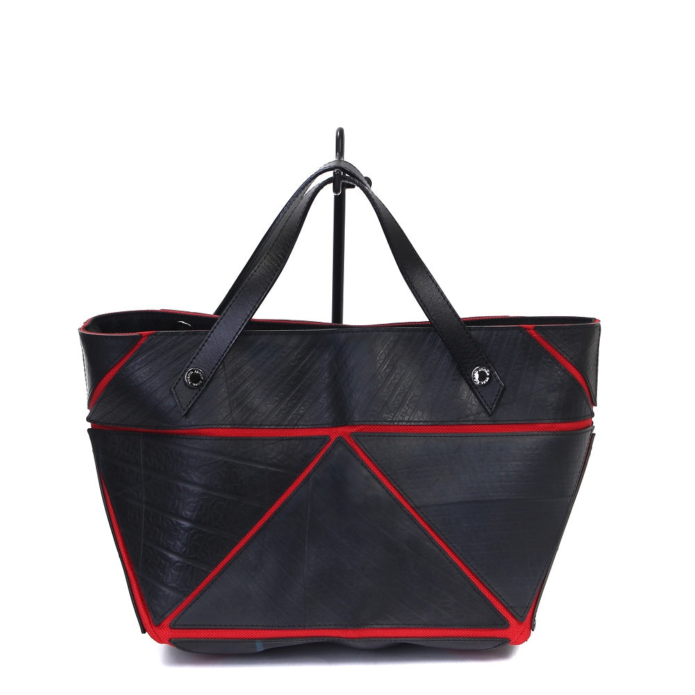 アッセンブルバッグ-ブラック×レッド-1182【アウトレット製品】