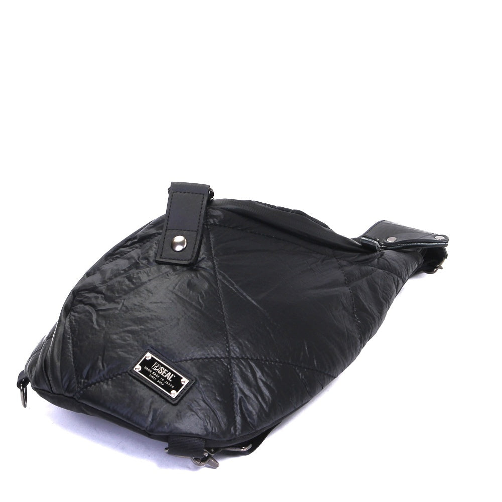 藤倉航装コラボ／ワンショルダーバッグspiral AIR MODEL-ブラック-1188【アウトレット製品】