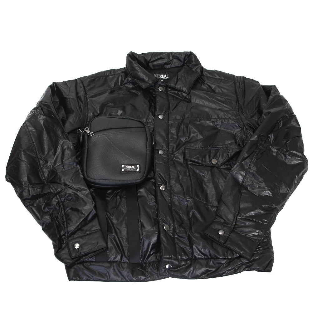 藤倉航装コラボ／ジャケット AIR MODEL（Mサイズ）-ブラック-1199【アウトレット製品】