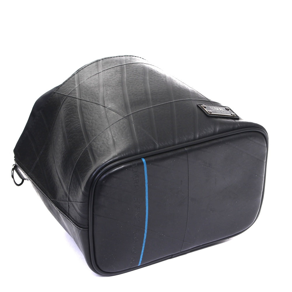 巾着バケットショルダーバッグ-ブラック-2060【アウトレット製品】