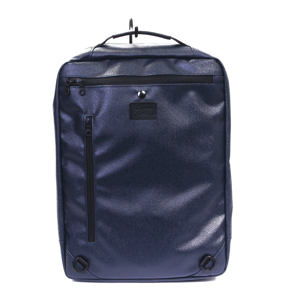 店舗限定　森野帆布コラボ/2WAYビジネスリュック-ネイビー-2064【アウトレット製品】