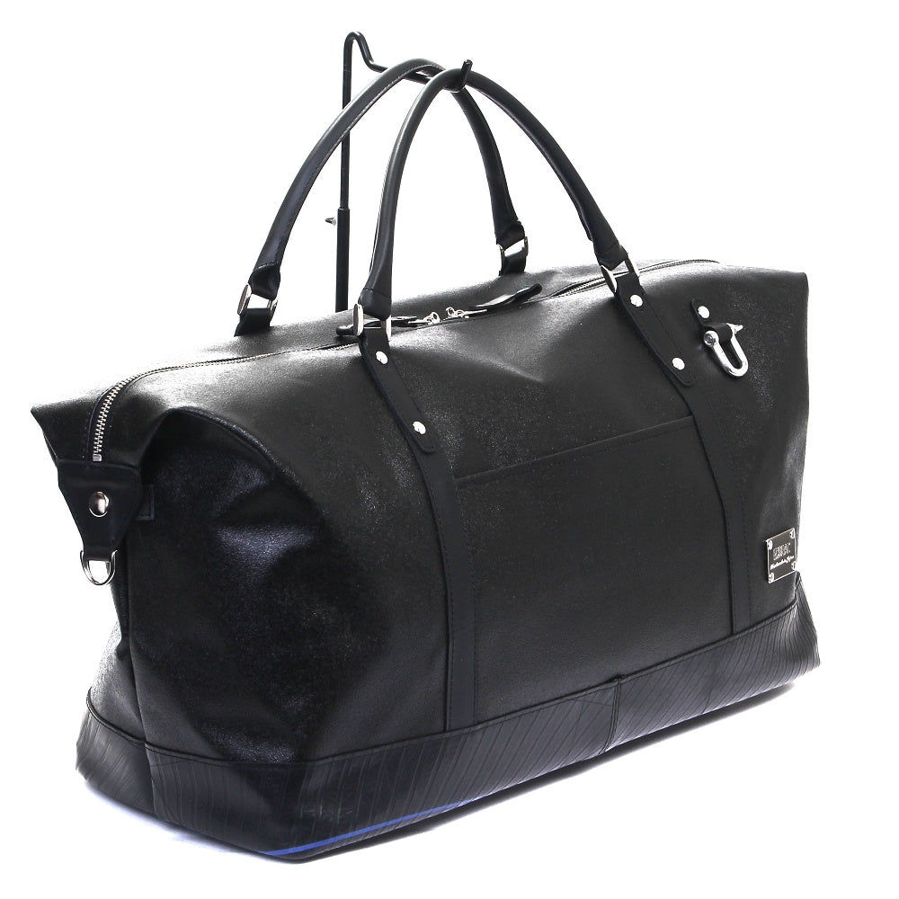 森野帆布コラボ／トラベルボストンバッグ Lサイズ-ブラック-2062【アウトレット製品】