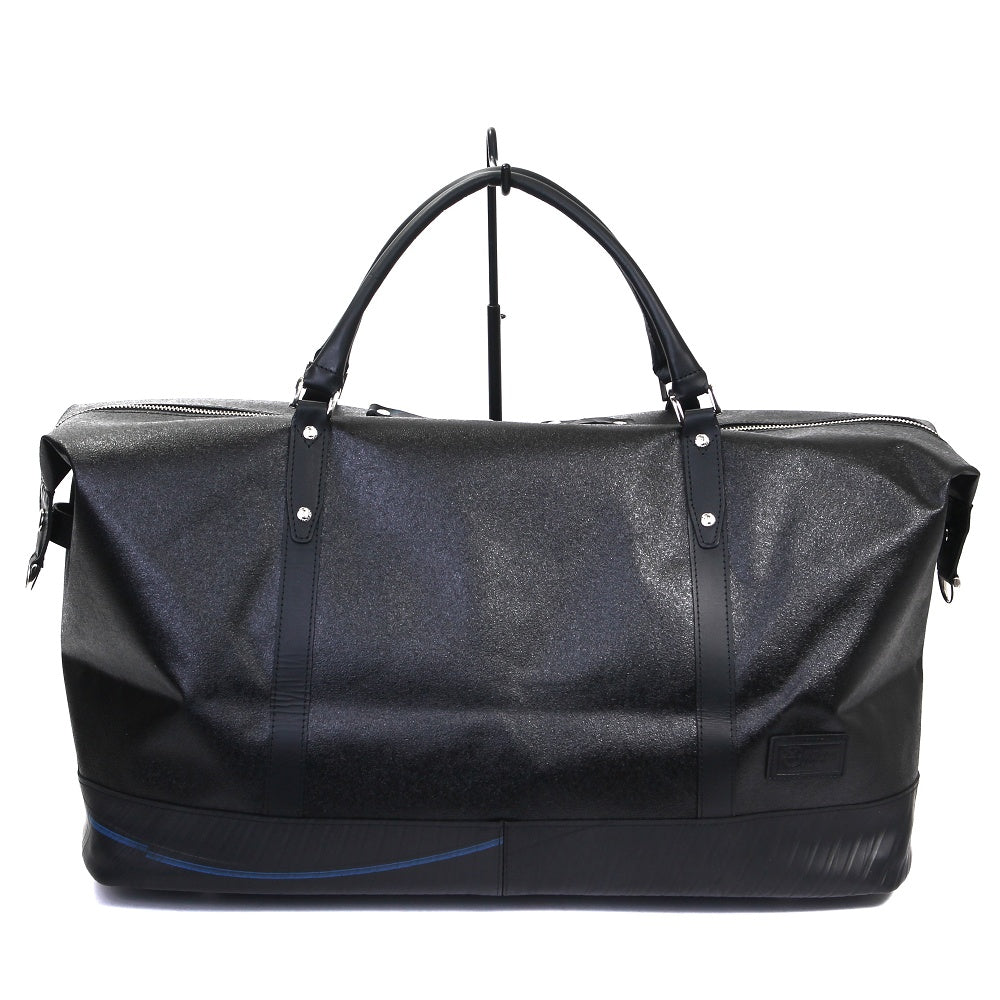 森野帆布コラボ／トラベルボストンバッグ Lサイズ-ブラック-2062【アウトレット製品】