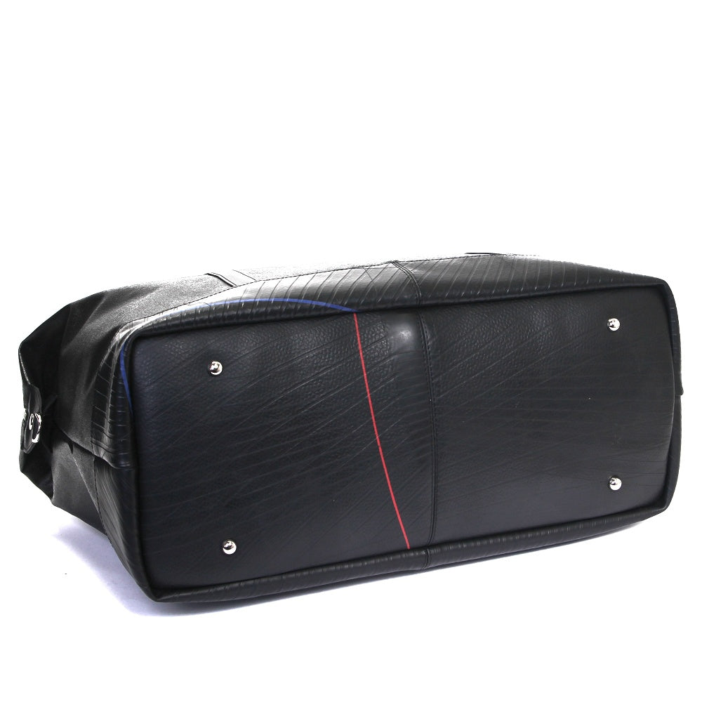 森野帆布コラボ／トラベルボストンバッグ Lサイズ-ブラック-2062【アウトレット製品】