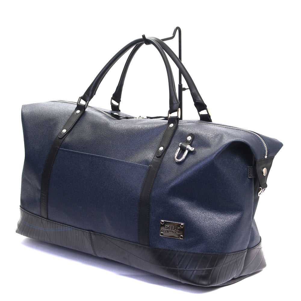 森野帆布コラボ／トラベルボストンバッグ Lサイズ-ネイビー-2065【アウトレット製品】