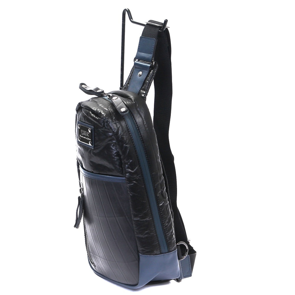 藤倉航装コラボ/ボディバッグ-ネイビー-2075【アウトレット製品】