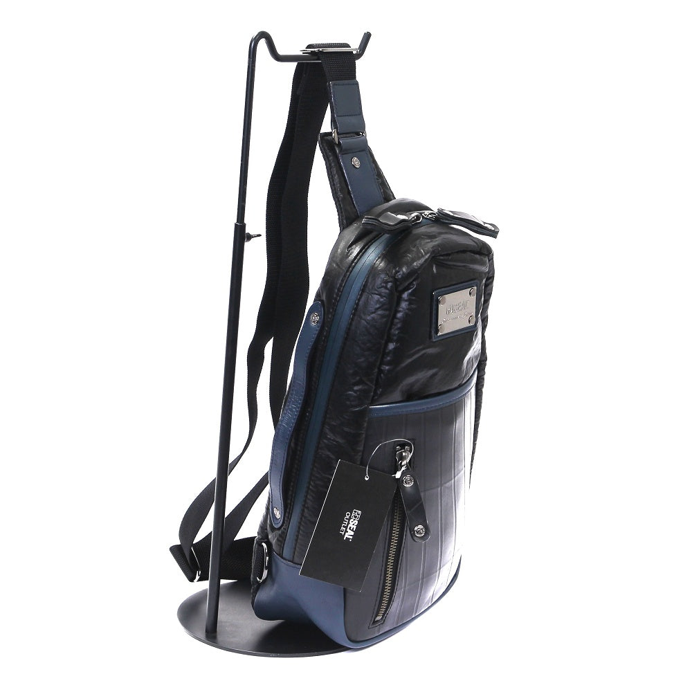 藤倉航装コラボ/ボディバッグ-ネイビー-2075【アウトレット製品】