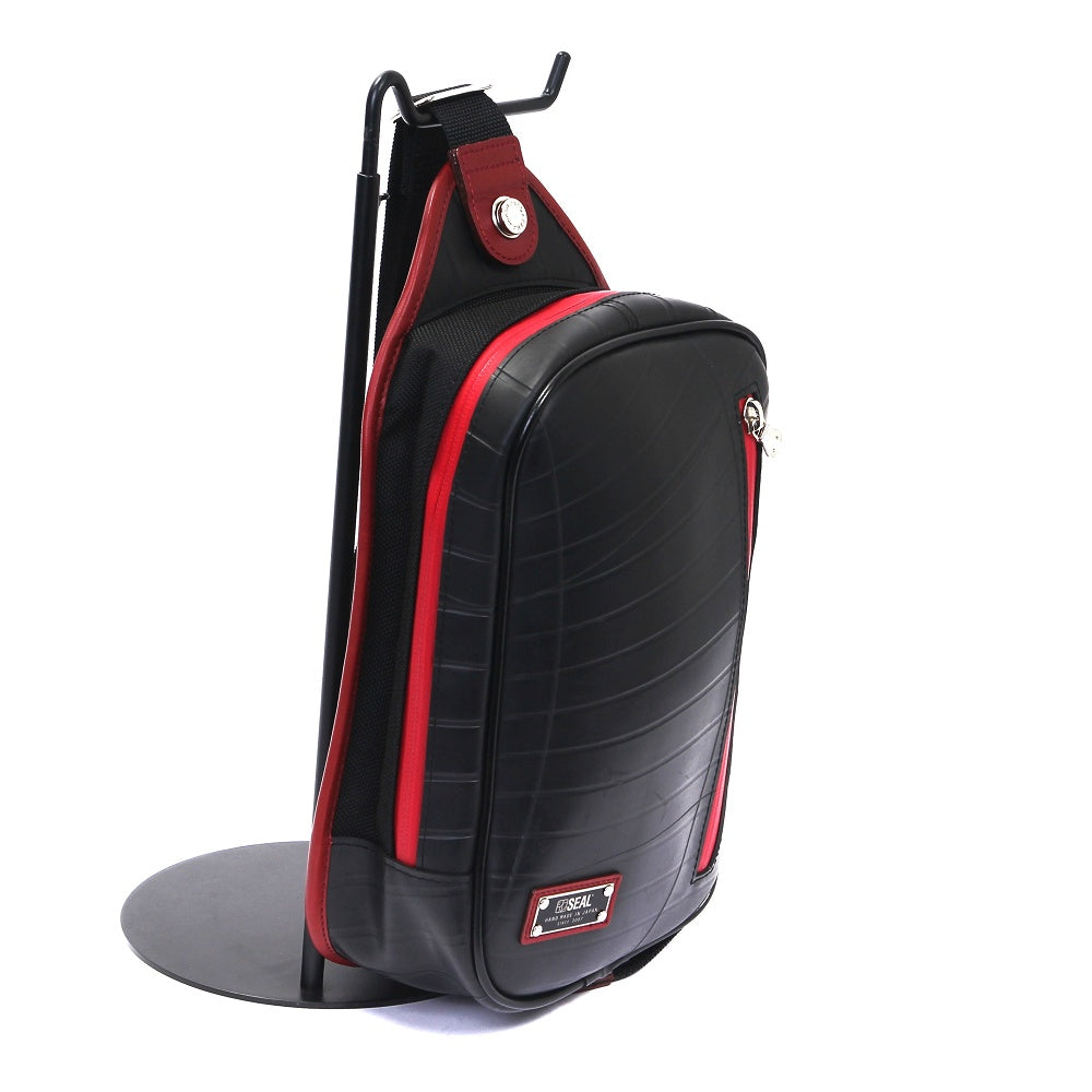 ショルダーボディバッグ-レッド-2078【アウトレット製品】