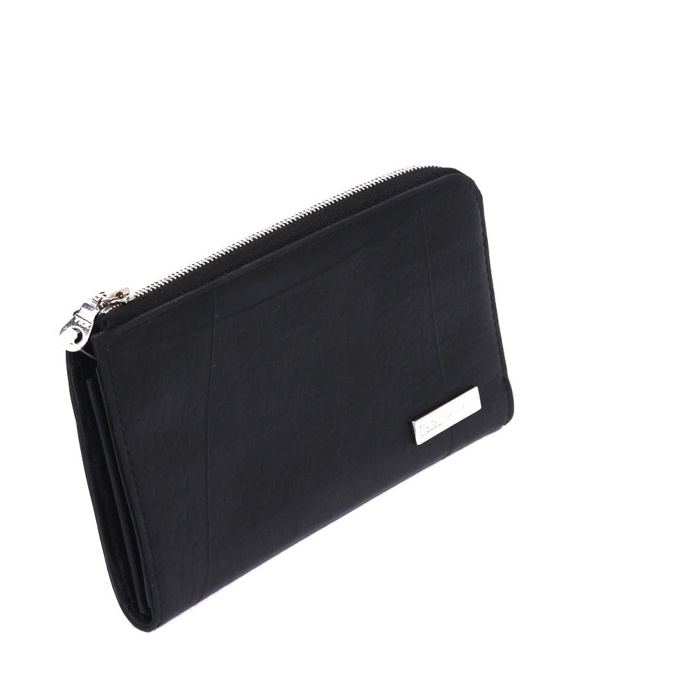L字ファスナーロングウォレット-ブラック-2079【アウトレット製品】