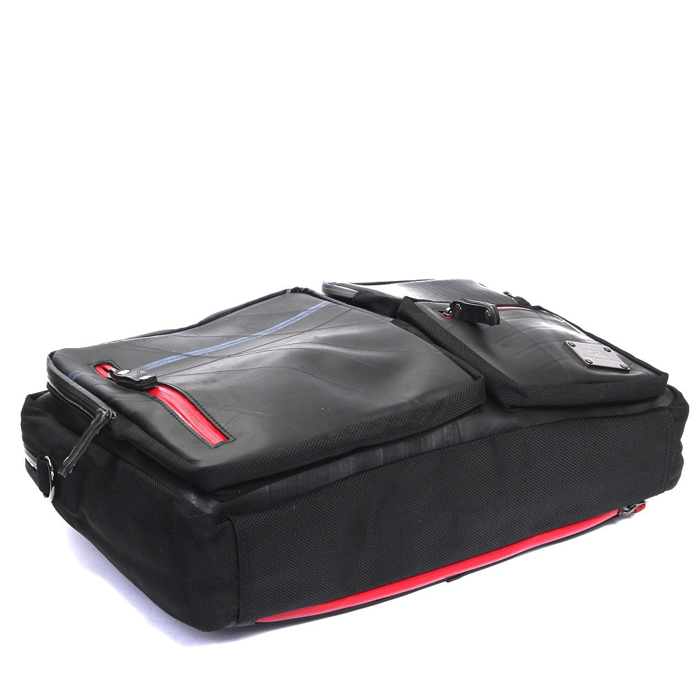 モバイラーズビジネスバッグ-ブラックレッド-2092【アウトレット製品】