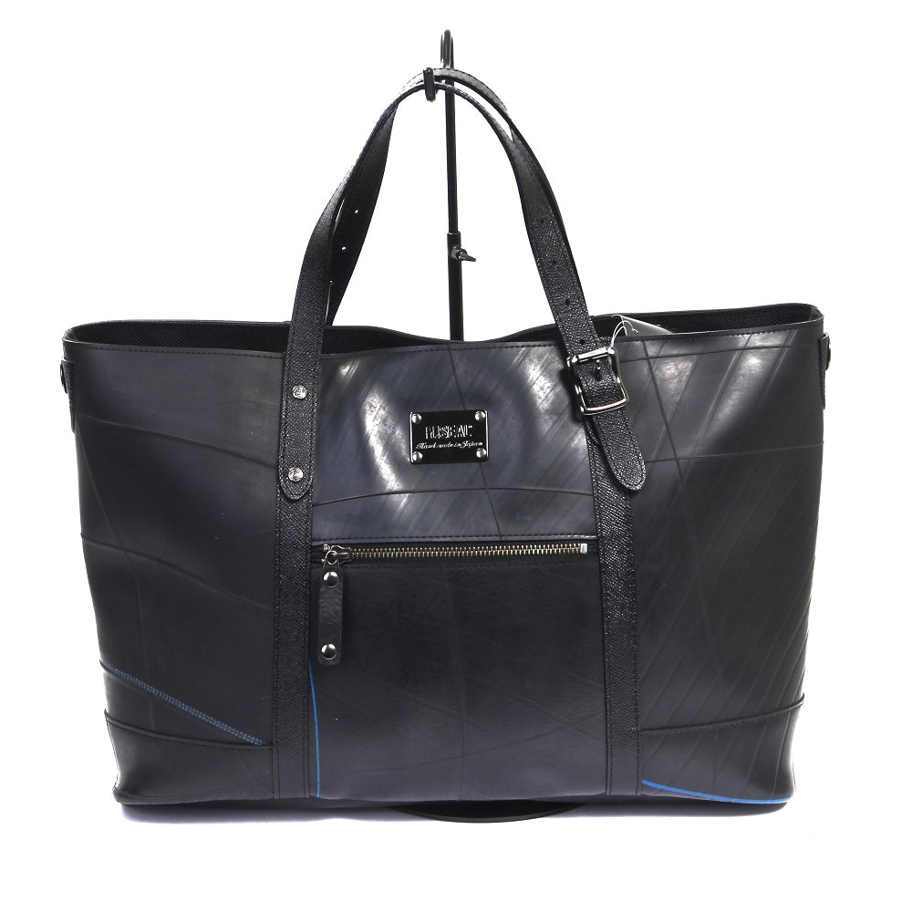 デザイナーズビジネスバッグｰプレミアムブラック-2096【アウトレット製品】