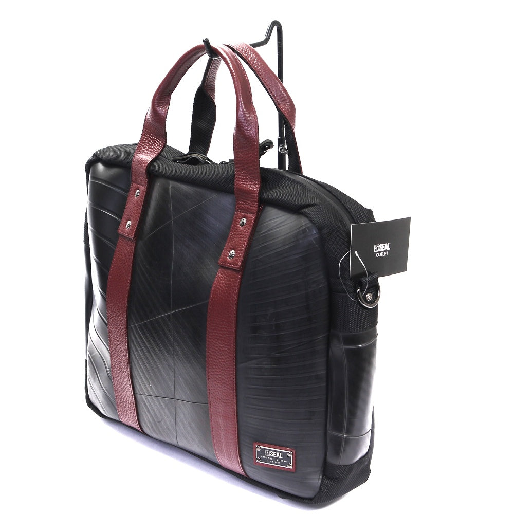 プレーンビジネスバッグ-ボルドー-2098【アウトレット製品】