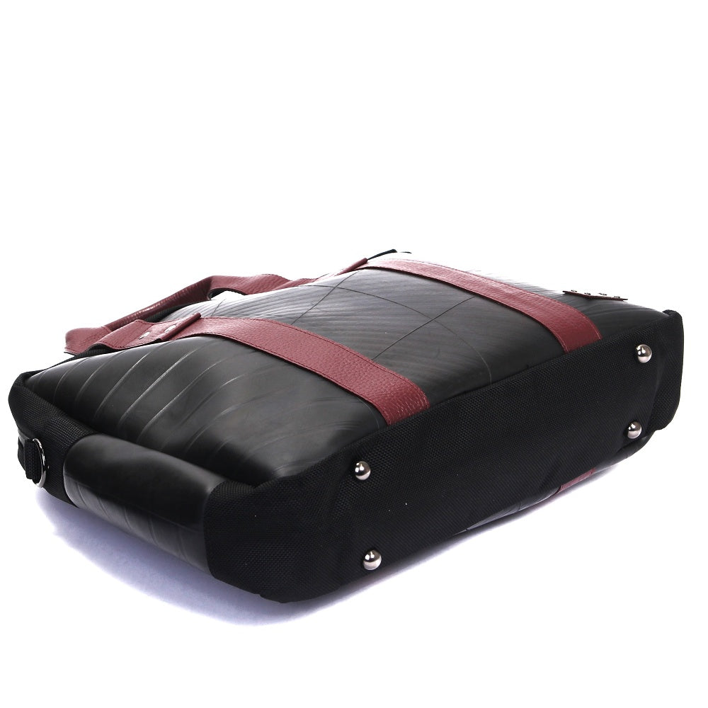 プレーンビジネスバッグ-ボルドー-2098【アウトレット製品】