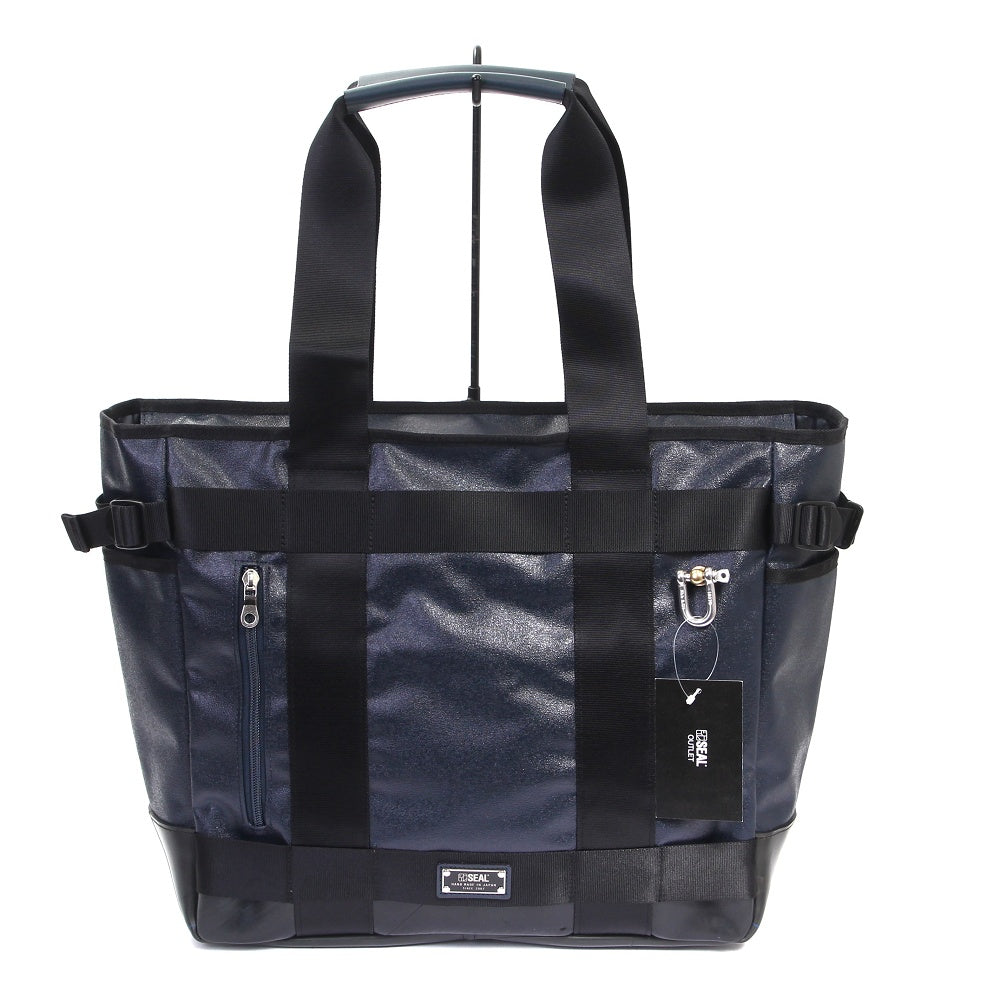 森野帆布コラボ／ビジネストートバッグ-ネイビー-2103【アウトレット製品】