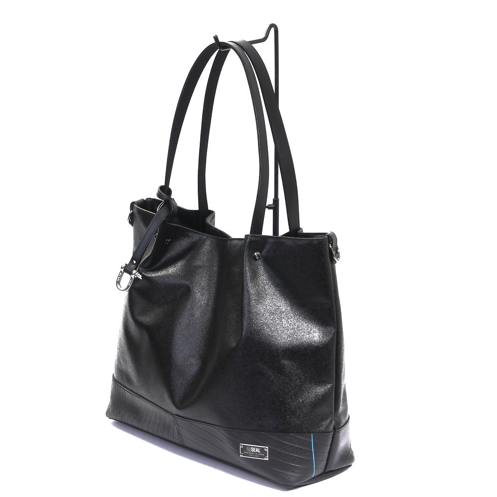 森野帆布コラボ/プレーントートバッグ -ブラック-2106【アウトレット製品】