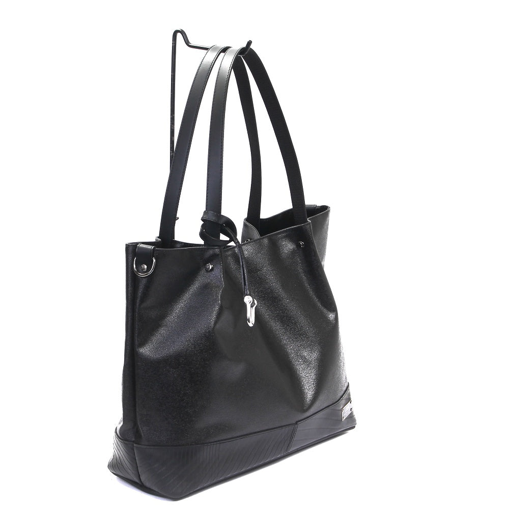 森野帆布コラボ/プレーントートバッグ -ブラック-2106【アウトレット製品】