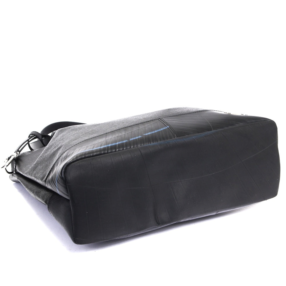 森野帆布コラボ/プレーントートバッグ -ブラック-2107【アウトレット製品】