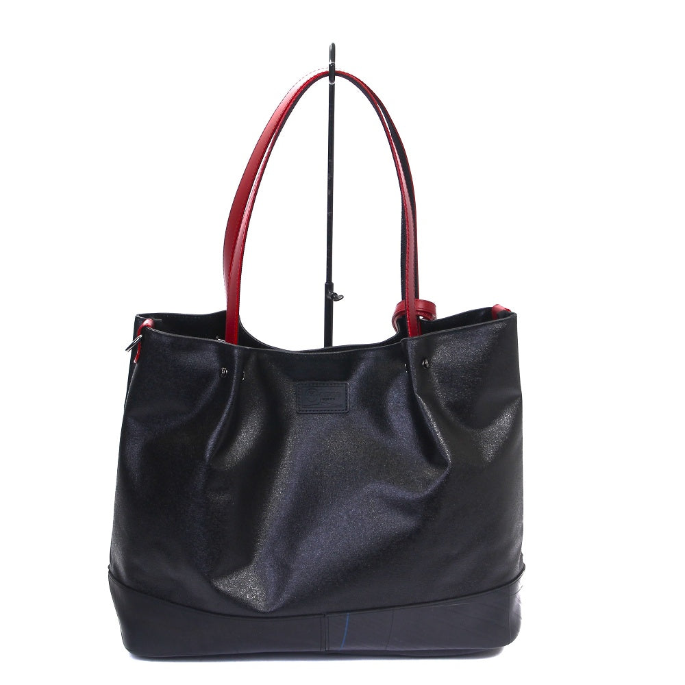 森野帆布コラボ/プレーントートバッグ -レッド-2110【アウトレット製品】