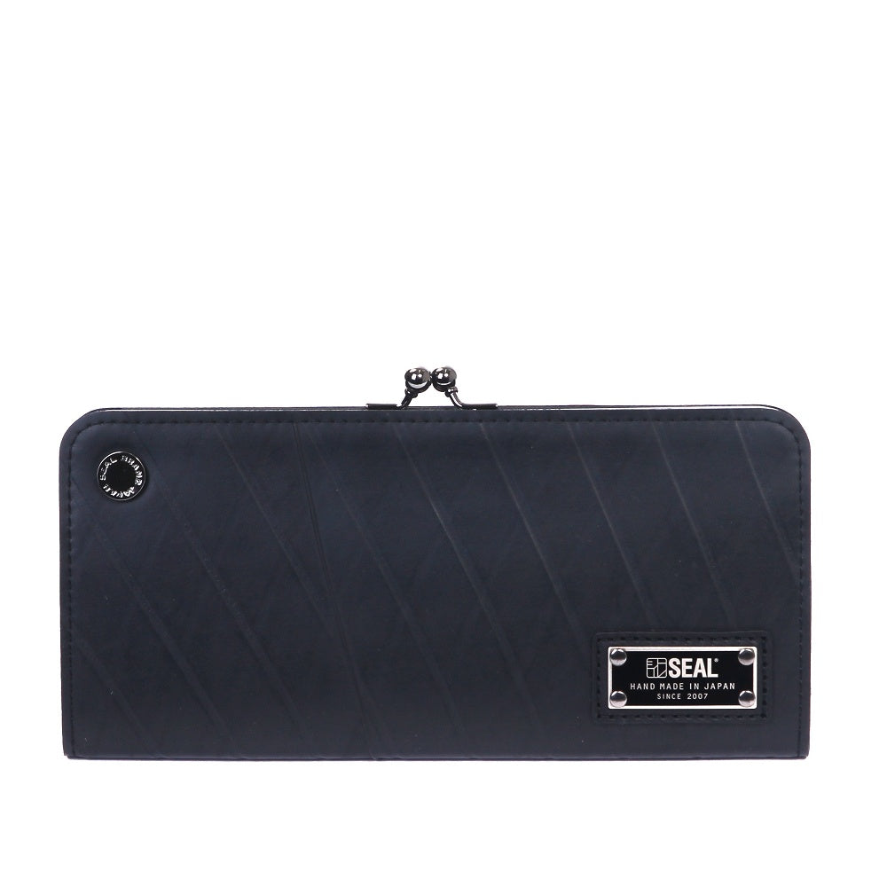 キスロックロングウォレット-ブラック-2134【アウトレット製品】